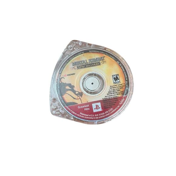 Mortal Kombat Unchained Authentic Game Disc Only PSP - Picture 1 of 2